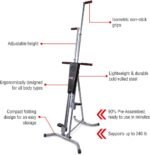 MaxiClimber 2.0 Vertical Climber ERS (Elastic Resistance System) - Easy to Assemble, Folding Exercise Machine Combines Cardio & Strength Training for a Low Impact, Full Body Workout - Free Fitness App - Image 4