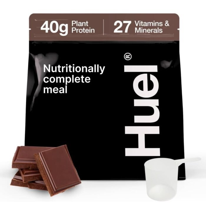 Huel Black Edition | Chocolate 40g Vegan Protein Powder | Nutritionally Complete Meal | 27 Vitamins and Minerals, Gluten Free | 17 Servings | Scoop not Included to Reduce Plastic - Image 2