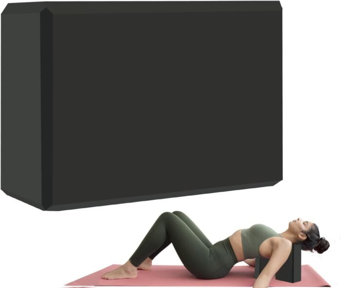 Yoga Block - Supportive Latex-Free Eva Foam - Soft Non-Slip Surface with Beveled Edges for Yoga, Pilates, Meditation - Yoga Accessories for Stability, Balance, Deepen Stretches - Image 2