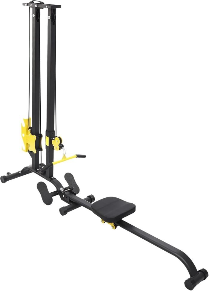 Multi-Function Power Rack, 220.46LBS Capacity Power Rack, Heavy Duty Strength Training Fitness Equipment, for Garage & Home Gym, Black - Image 9
