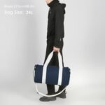Small Gym Bag Duffel Bag for Women Men Fitness Sports Bag Workout Adjustable Detachable Shoulder Strap Lightweight Carry on Travel Duffle Bag (Black, 15" / Mini / 12L) - Image 8