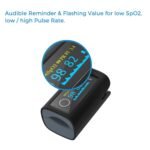 Wellue Bluetooth Pulse Oximeter Fingertip, Blood Oxygen Saturation Monitor with Free APP, Batteries, Carry Bag & Lanyard - Image 8