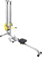 Multi-Function Power Rack, 220.46LBS Capacity Power Rack, Heavy Duty Strength Training Fitness Equipment, for Garage & Home Gym, Silver - Image 9
