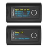 Wellue Bluetooth Pulse Oximeter Fingertip, Blood Oxygen Saturation Monitor with Free APP, Batteries, Carry Bag & Lanyard - Image 7