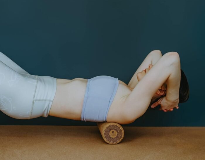 Yoga Design LAB | The Cork Roller | Release Tight Muscles, Improve Circulation, Decrease Soreness, Massages Tissue | Ideal for All Areas of The Body arms, Legs, Back | Travel Friendly (Mandala Tonal) - Image 8