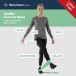 Sammons Preston Resistance Bands for Working Out, Non-Latex Exercise Bands, Resistance Bands for Physical Therapy, Improve Strength & Flexibility, Stretch & Tone Major Muscles, 5pk - Image 9