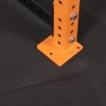 Titan Fitness X-3 Series 80" Orange Bolt-Down Power Rack, 36" Depth, Rackable 1650 LB Cage, 1.25" and 2" Pull Up Bars, Standard J-Hooks, Weight Plate Holders, Weightlifting and Strength Training - Image 8