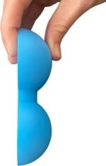 BAlign® Bowtie, Patented Half-Peanut Massage Ball, Back Pain Relief, McKenzie Method Device, Doctor-Designed Therapy Tool for Spine Alignment, Pelvic Alignment, Spine Mobility (Black) - Image 5