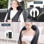 Neck Massager with Heat, Shiatsu Massager for Neck, Back, Shoulder, Foot and Leg, Deep Tissue 3D Kneading Massage for Relax Muscles at Home and Offie,Back Massagers for Women and Men - Image 7