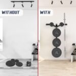 Yes4All 6 Pegs & 4 Barbell Storage Racks Load Up to 1190 LBS - Wall Mounted Weight Plate Tree & Barbell Holder - Image 7