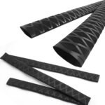 X-Tube Heat Shrink Sleeve Wrap Tubing for Fishing Bulding Handle Cork Rod Grip with Non Slip Waterproof and Insulation, 64 Inch Lengths, Diameter 20mm, Black - Image 2