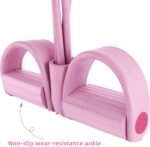 Multi-Function Tension Rope – 4 Tube Resistance Bands with Handles – Sit Up Exercise Equipment Home Gym Tummy Trainer for Men Women - Image 5