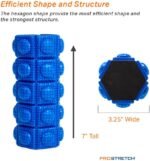 ProStretch Hexi Mini Travel Textured Foam Roller for Deep Tissue Muscle Massage and Myofascial Trigger Point Release - Image 7