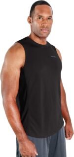 DEVOPS 3 Pack Men's Muscle Shirts Sleeveless Dry Fit Gym Workout Tank Top - Image 7
