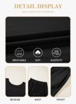 Eytino Womens Plus Size 2 Piece Tracksuit Outfit Casual Cap Sleeve Tops High Waist Pants Lounge Sets - Image 6