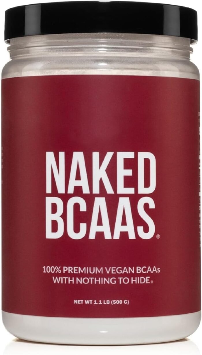 NAKED BCAAs Amino Acids Powder, Only 1 Ingredient, Pure 2:1:1 Formula, Vegan Unflavored Branched Chain Amino Acids, Instantized All Natural BCAA Supplement - 500 Grams, 100 Servings - Image 2