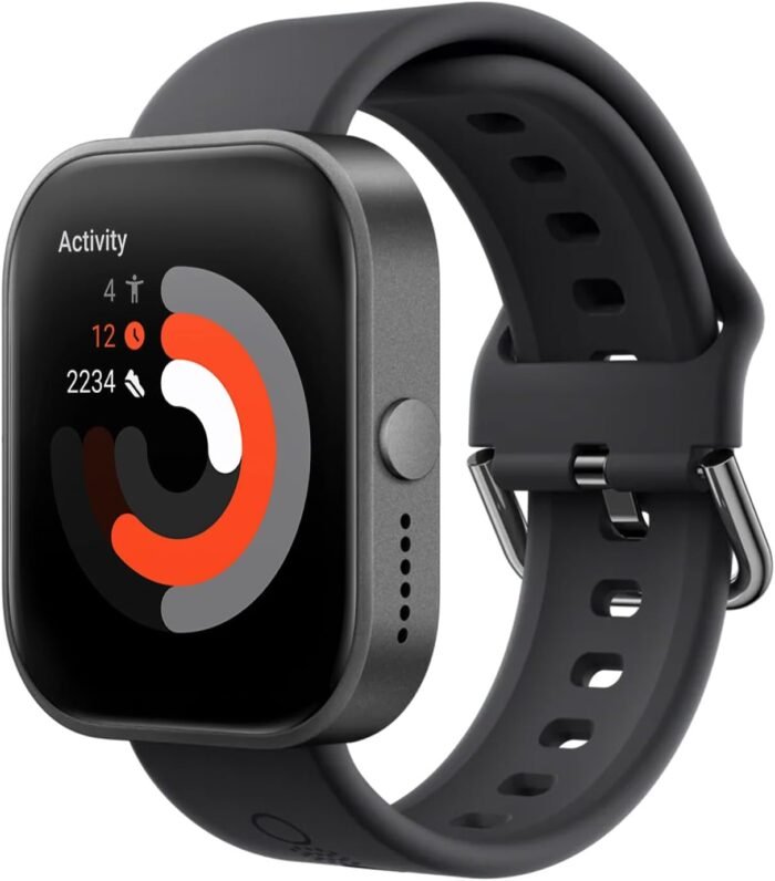 CMF Watch Pro 2025 Upgrade Smart Watch, Fitness Tracker, Heart Rate SpO2 Sleep Monitor,1.96" AMOLED Display, Bluetooth Calls with AI Noise Reduction,13 Days Long Battery, IP68 Water Resistance (Black) - Image 2