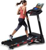 15% Auto Incline Treadmills for Home, 10 MPH Speed, 3.0 HP Foldable Treadmill, 18" Wider Belt, 36 Programs, Running Treadmills for Home with Bluetooth APP - Image 2