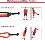 11 PCS Resistance Bands Set, Exercise Tubes 63 inchs, Workout Bands with Handles,Door Anchor,Ankle Strap, Elastic Exercise Bands for Men Women with Protective Nylon Sleeves - up to 200lbs - Image 5
