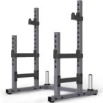 PASYOU Squat Rack for Home Gym with Max Load 1800 lbs for Bumpers and 600 lbs for J Hooks (Model:SR30) - Image 2