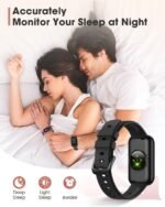Fitness Tracker, Smart Watches for Women/Men, 24/7 Heart Rate Monitor Watch with Sleep Tracker, Step Counter, 20+ Sport Modes Fitness Watches for Women/Men, Android Smart Watch for Phones - Image 6