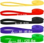LEZER Resistance Bands - Pull Up Bands for Home Gym Fitness, Stretching, Physical Therapy & Training - Includes Instruction - Image 2