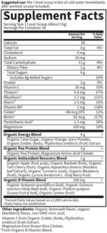 Garden of Life Sport Vegan Organic Plant Based Post Workout Muscle Recovery Powder for Men & Women - BlackBerry Lemonade 30 Servings, 100mg Magnesium, Antioxidants, Supplements, 15.7 Oz - Image 6