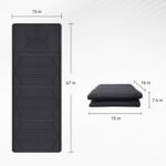Snailax Massage Mat with Heat, Back Massage Pad for Bed, Chair, 10 Motors Vibrating Massage Mattress Pad with 2 Heating Pads for Back, Full Body Massager - Image 9