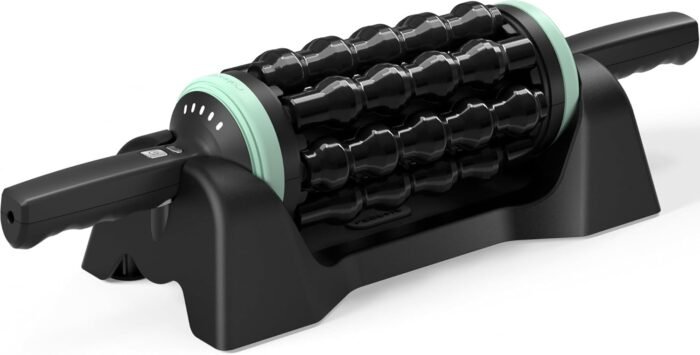 Rolling Percussive Massager, Percussive Therapy, Whole Body Relief, Deep Tissue and Muscle Recovery, Hands-Free Base - Image 2