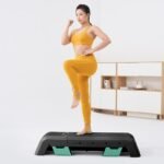 leikefitness Multifunctional Aerobic Deck with Cord Workout Platform Adjustable Dumbbell Bench Weight Bench Professional Fitness Equipment for Home Gym - Image 9