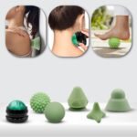 Physical Therapy Pain Relief Massage Ball Set for Trigger Point Release - Myofascial Release Tool & Deep Tissue Massage Set of 6 Pieces - Lacrosse, Spiky, Hand Roller & Mountable Self Massage Ball - Image 3
