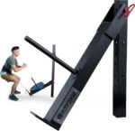 FitForge Belt Squat Attachment for Rack and Squat Belt - Space Saving Power Rack Squat Stand Attachment - Power Cage Squat Rack Add On for Home Gym, Compatible with All Hole Plates - Image 2