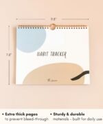 Lamare Habit Tracker Calendar – Premium Daily Habit Tracker Journal and Goal Board, Workout Motivation & Productivity Tool - Image 7