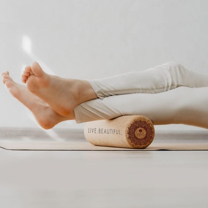 Yoga Design LAB | The Cork Roller | Release Tight Muscles, Improve Circulation, Decrease Soreness, Massages Tissue | Ideal for All Areas of The Body arms, Legs, Back | Travel Friendly (Mandala Tonal) - Image 6