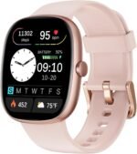 Fitness Tracker 2025 Ver. (Answer/Make Calls), 1.85" Smart Watch Fitness Watches for Women Men with 24/7 Heart Rate Blood Oxygen Monitor Sleep Tracker 100+ Sport Modes IP68 Waterproof (Pink) - Image 2