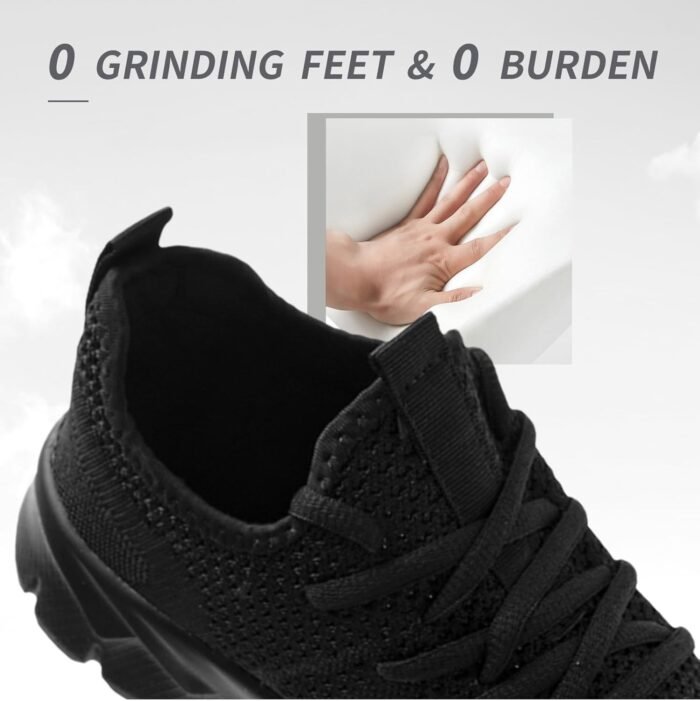 Womens Shoes Running Sneakers-Lightweight Breathable Mesh Walking Shoes for Women-Comfortable Athletic Sneakers for Gym Jogging Tennis Workout,and Casual Wear - Image 5