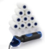Foam Paint Roller,4-Inch Mini Paint Roller Cover Refills, Small Roller Nap, Foam-Covered Ends, High-Density Foam Covers for Roller Frame and Paint Roller Kit, Pack of 11 - Image 5