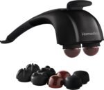 Homedics Handheld Back Massager, Dual Heated Nodes, Neck, and Body Percussion Massager with Interchangeable Nodes to Release Back, Neck, Shoulder Leg and Foot Tension - Image 2
