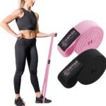 Long Resistance Bands, Fabric Resistance Bands Stretch Bands for Exercise Bands Resistance Bands Set Elastic Resistance Bands for Working Out Women Resistance Bands for Physical Therapy - Image 2