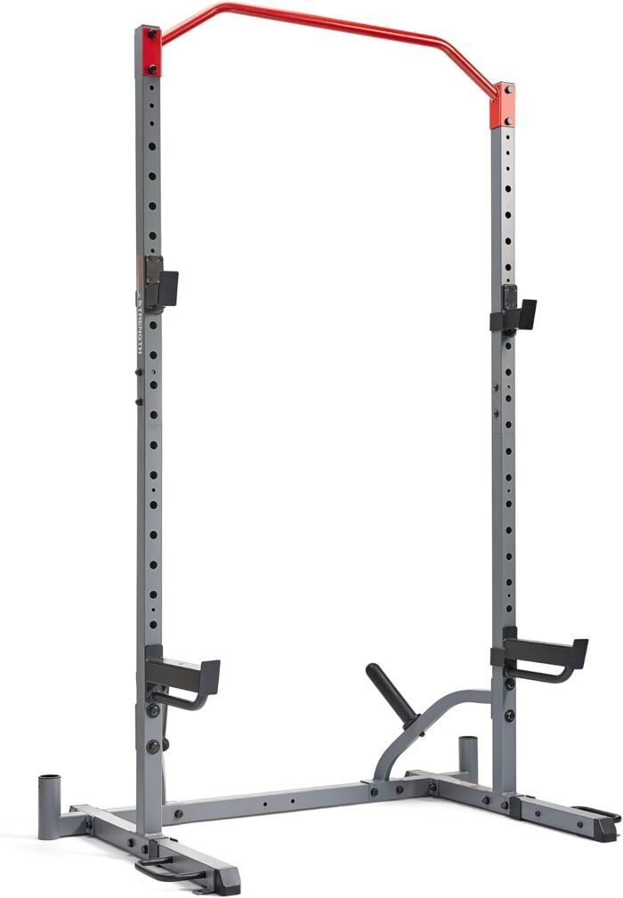 Sunny Health & Fitness PowerVersa Series All-In-One Strength Training Squat Rack And Bench Power Cage - SF-XF921041 - Image 3