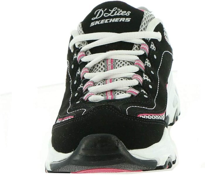Skechers Women's D'Lites-Life Saver Memory Foam Lace-up Sneaker - Image 7