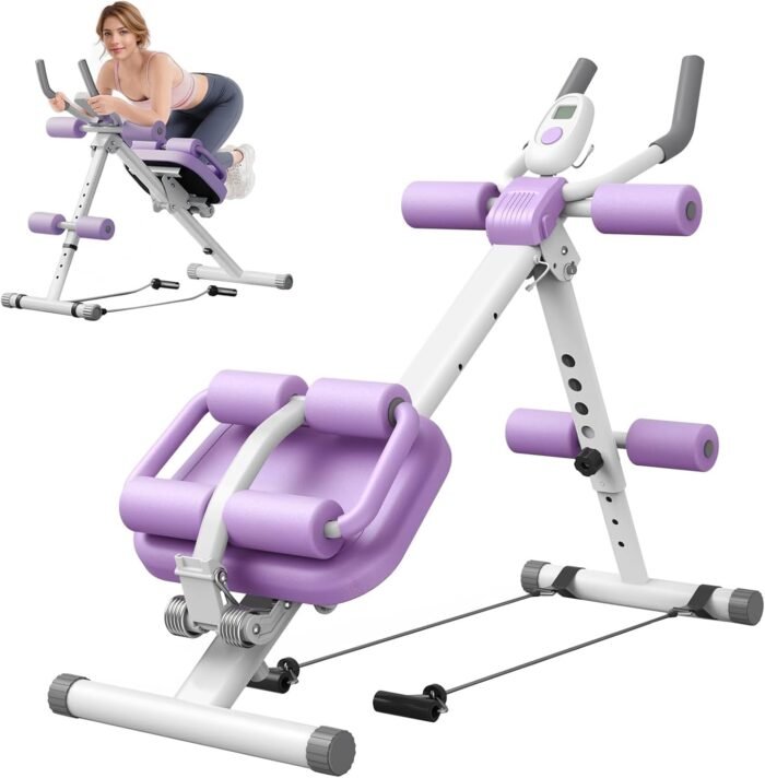 Wooa Ab Machine, Adjustable Ab Trainer Machine, Ab Workout Equipment, Ab Machine for Stomach Workout, Ab Workout Machine - Image 2