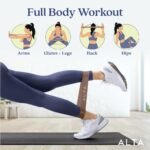 ALTA Mini Loop Bands for Exercise - Premium Durable Latex - Small Resistance Bands for Women, Booty Bands for Working Out, Leg Stretch Loops for Physical Therapy, Pilates Exercise Mini Bands Set - Image 4