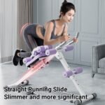 Ab Workout Equipment,Workout Equipment,Home Gym Equipment,Fitness equipment, Foldable, Knee Protection, Pulling the rope,WorkoutFor Stomach Workout,For Women/Men(350LB) - Image 3
