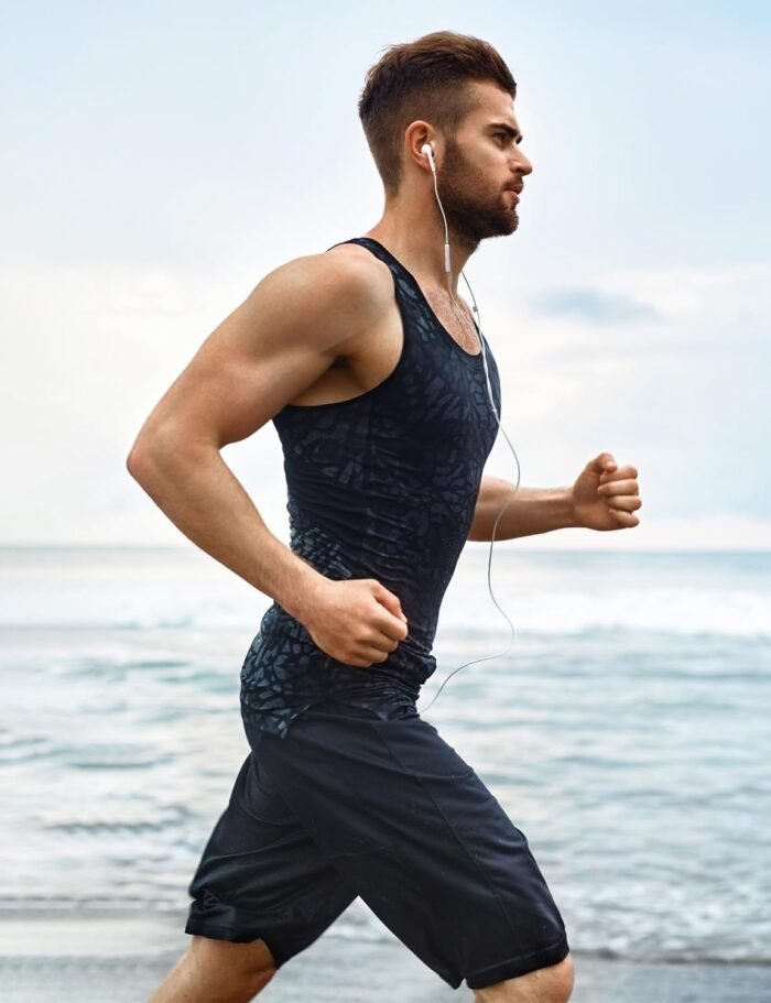 baleaf Men's Athletic Running Shorts 9" Quick Dry Workout Gym Shorts Lightweight Mesh 2 in 1 Shorts with Zipper Pockets - Image 8