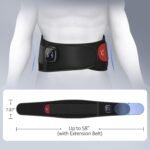 Comfytemp Cordless Portable Heating Pad for Back Pain Relief, Lower Back Massager with Heat Wireless, FSA HSA Eligible Rechargeable Heating Pad APP Control, 9 Heat 5 Vibration, Birthday Gifts for Mom - Image 8