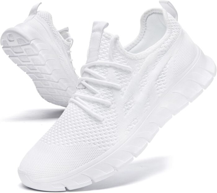 Running Shoes Women Tennis Walking Sneakers Slip On Gym Shoes Non Slip Workout Sneakers for Womens Casual Mesh Footware Fashion Lightweight - Image 2