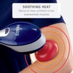 HoMedics Thera-P Hot & Cold Handled Variable Speed Massager with 8 Custom Attachment for Sore or Overworked Muscles - Image 7