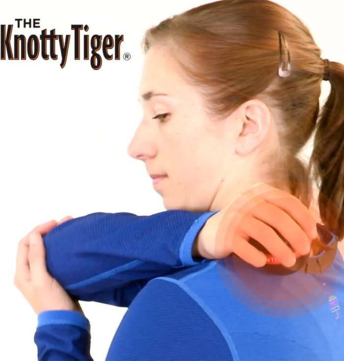 Tiger Tail Knotty Tiger Knot Buster Massage Ball Tool Delivers Elbow Deep Pressure Relieving Hands Fingers Thumbs from Fatigue - Image 7