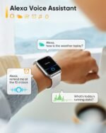 Fitpolo Smart Watch for Men Women with Bluetooth Call, Alexa Built-in 1.8" Blood Oxygen Heart Rate Sleep Fitness Watch, 100 Sports Modes Smartwatch, Activity Tracker for Android iOS Phone - Image 3